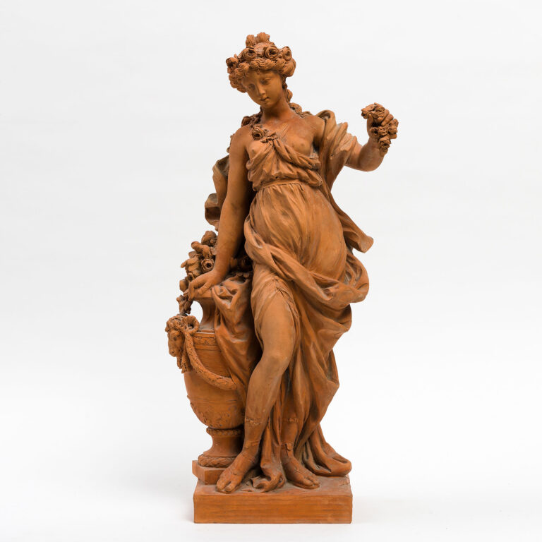 Joseph Charles Marin - Terracotta Statue, available at Rahamim Fine Art Gallery