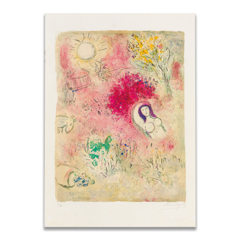 Marc Chagall - Chloé, Original Artwork | Rahamim Fine Art Gallery