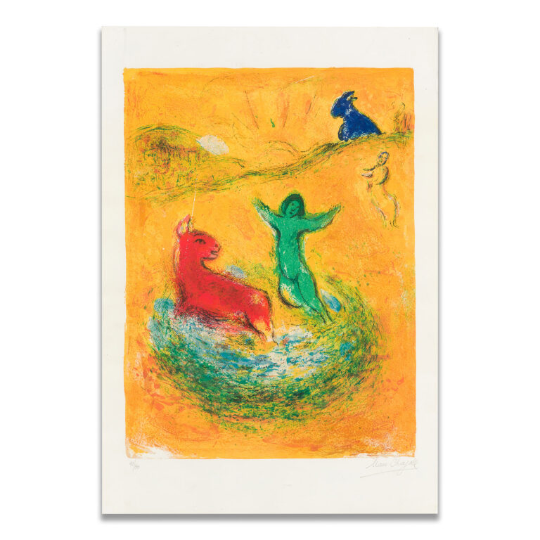 Marc Chagall - Le piège à loups, Original Artwork | Rahamim Fine Art Gallery